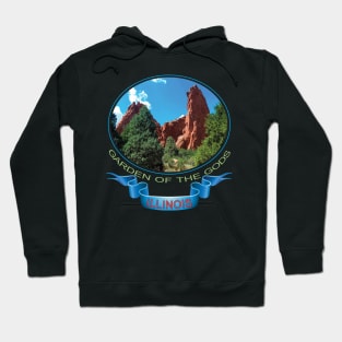 Garden of the gods, Illinois - Print on demand product Hoodie